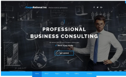 CorpoRational Inc - Business Consulting Joomla Template