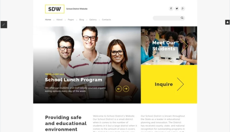SDW Joomla Template 1 SDW Joomla Template