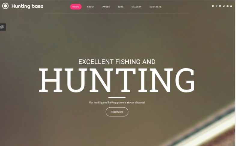 Hunting Joomla Template 1 Hunting Joomla Template