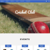 Cricket Club Joomla Template