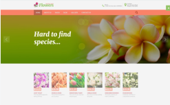 Flowers - Flower Shop Responsive Joomla Template