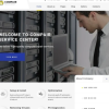 Compair Computers Clean Joomla Template