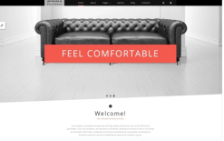 Interior and Furniture Joomla Template