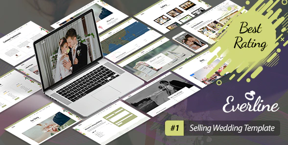 Everline - Wedding Joomla Template 1 Everline - Wedding Joomla Template