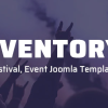 Eventory Festival Event Joomla Template