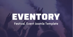 Eventory - Festival, Event Joomla Template