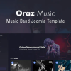 Oraz Music Band Joomla Template