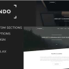 Glissando Creative and Minimal Joomla Template