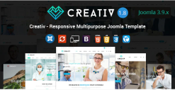 Creativ - Responsive Multipurpose Joomla Template