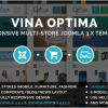 Vina Optima Multi Store Joomla 3.x Template