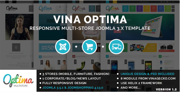 Vina Optima :: Multi-Store Joomla 3.x Template 1 Vina Optima :: Multi-Store Joomla 3.x Template