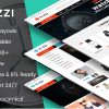 Vina Dazzi VirtueMart Template for Watches Store