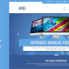 Vina Oval Responsive Joomla 3 One Page Template