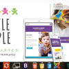 Little People Kindergarten Joomla Template for PreScool and infants nurseries and play school