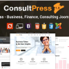 Consult Press Finance Consulting Business Joomla Template