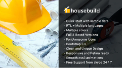 Housebuild - Joomla Construction Business Theme