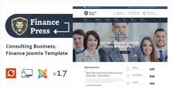 Finance Press - Consulting Business Joomla Template