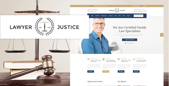 Justice - Law Firm Joomla Template 1 Justice - Law Firm Joomla Template