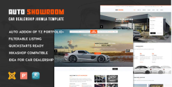 Auto Showroom - Car Dealership Joomla Template