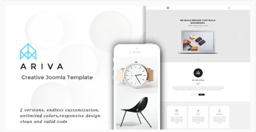 Ariva | Creative Responsive Parallax Joomla Template