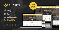 Charity - Nonprofit, Fundraising Joomla Template
