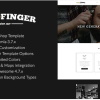 Goldfinger Barbershop Joomla Template