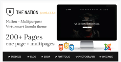 Nation - Multipurpose Virtuemart Joomla Template