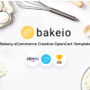 Bakeio - Bakery eCommerce Creative OpenCart Template 2 Bakeio Bakery eCommerce Creative OpenCart Template 1