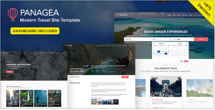 Panagea - Travel and Tours listings template 1 Panagea - Travel and Tours listings template