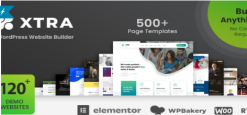 Xtra - Multipurpose WordPress & WooCommerce Theme + RTL Original License key included for Lifetime