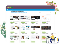 Wordpress GPL themes Templates Kit - Elementor Import thousands templates & blocks(Custom plugin)