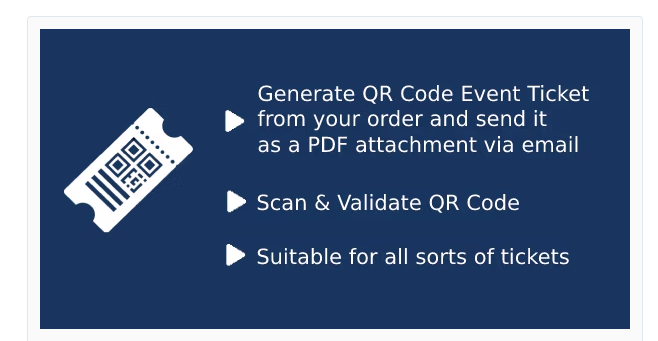 WooCommerce Event QR Code Email Tickets 1.0.7 1 WooCommerce Event QR Code Email Tickets 1.0.7