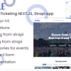 Huddle Event booking Ticketing NEXT.JS Strapi app