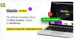 Slaido - Template Pack for Slider Revolution WordPress Plugin 2.0.5