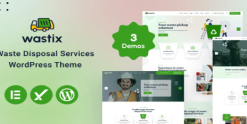 Wastix - Waste Disposal Services WordPress Theme  2.0