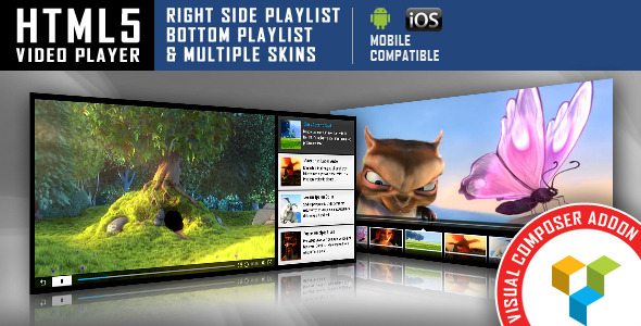 Visual Composer Addon HTML5 Video Player 1.6 1 Visual Composer Addon HTML5 Video Player 1.6