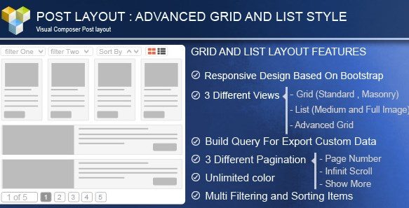 Advance Post Grid/List with custom filtering for Visual Composer 3.8 1 Advance Post Grid/List with custom filtering for Visual Composer 3.8