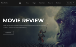 TishMovies - Film Director, Movie Reviews and Store WordPress Theme
