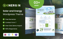 Solar - Ecology & Solar Energy WordPress Theme