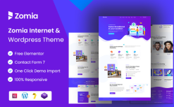 Zomia - ISP & Broadband Company WordPress Theme