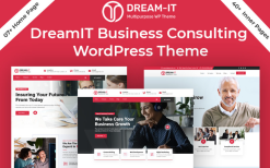 DreamIT - Consulting Service WordPress Theme