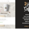 Hot Coffee Cafe Restaurant HTML Template