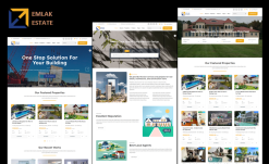Emlak - Real Estate, Architecture, and Construction Elementor Multipurpose WordPress Theme