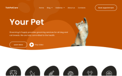 TishPetCare - Pet Care WordPress Theme