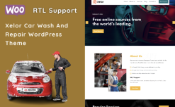 Xelor Car Wash And Repair WordPress Theme