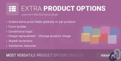 WooCommerce Extra Product Options WordPress Plugin Free