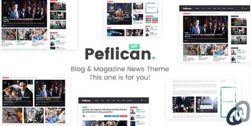 Peflican A Newspaper Magazine WordPress Theme