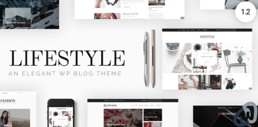 The Lifestyle WordPress Blog Portfolio Theme