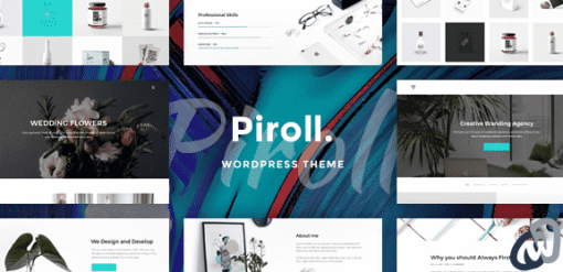 Piroll Portfolio WordPress Theme