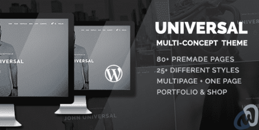 Universal Smart Multi Purpose WordPress Theme